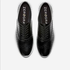 Women's ZEROGRAND Wingtip Oxford | size 7 | Black